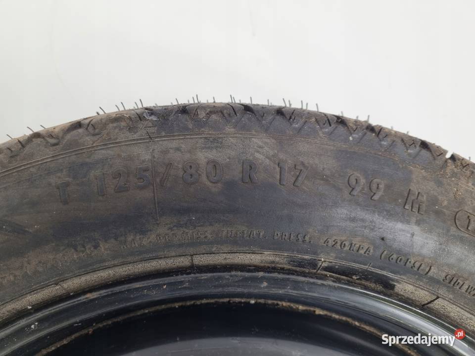 KOŁO DOJAZDOWE 12580 R17 9209872 5x108 Chełm