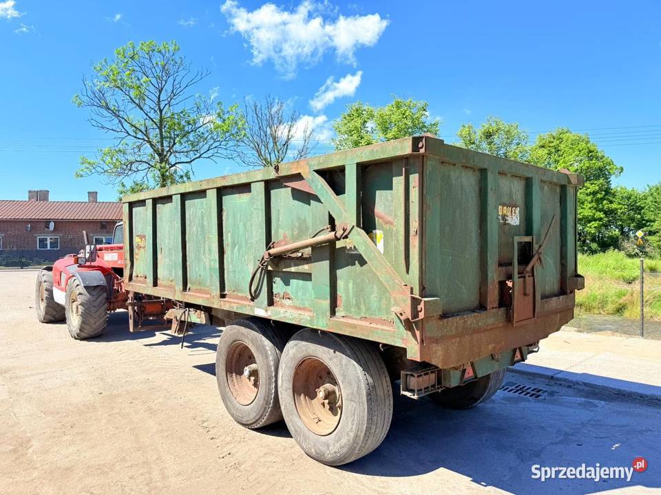 Przyczepa Tandem Skorupa Rolnicza Przyczepy rolnicze sprzedam