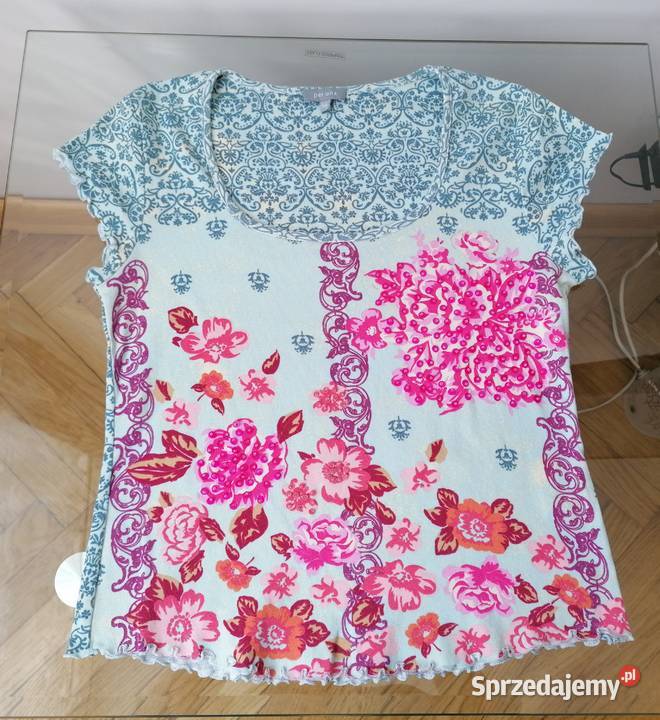 DAMSKA BLUZKA Z CEKINAMI PER UNA by MS RUK 14 Bluzki i koszule Łódź sprzedam