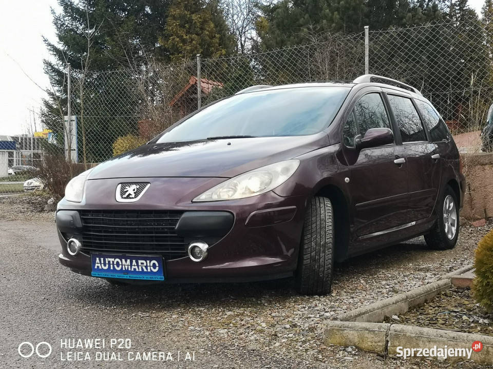 Peugeot 307 SW 1616V109SW7FoteliPanoramadachKlim elektryczne lusterka