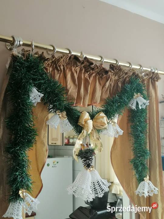 Girlanda świąteczna oświetlona z dzwoneczkami śląskie