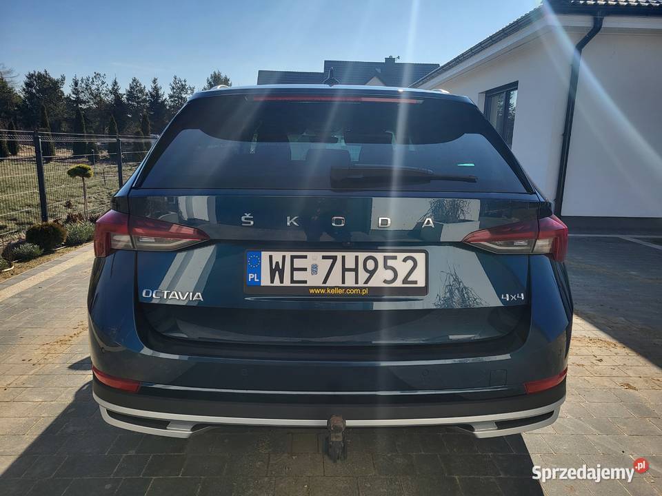 Skoda Octavia 20 TDI 4x4 Scout DSG Matrix LED Łomża sprzedam