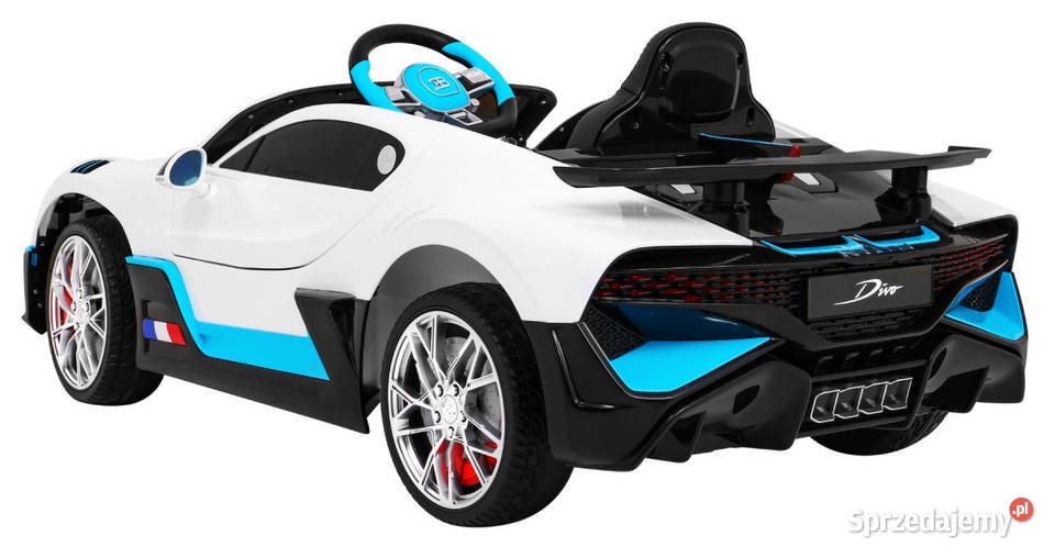 Auto na akumulator Bugatti Divo 12V EVA białe Warszawa