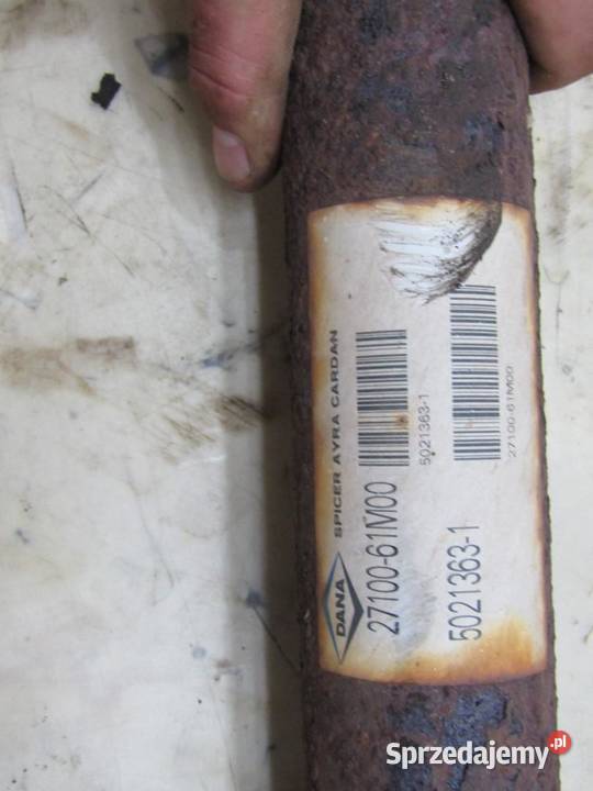 WĄŁ NAPĘDOWY SUZUKI SX4 SCROSS 27100M00