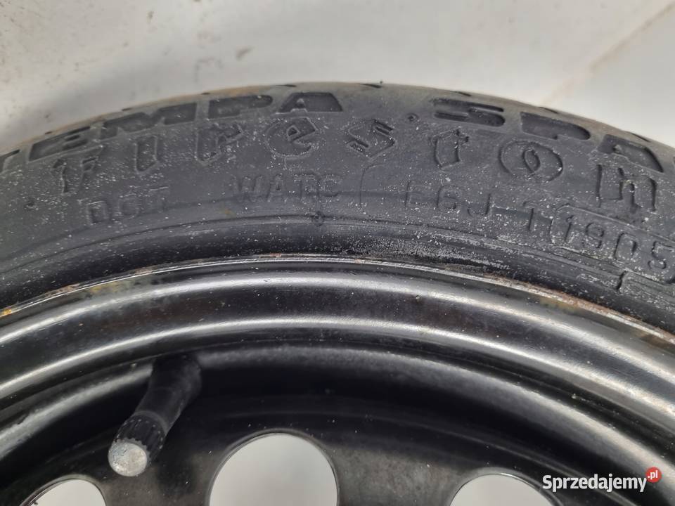 KOŁO DOJAZDOWE ZAPASOWE Nissan Micra K12 Note Chełm