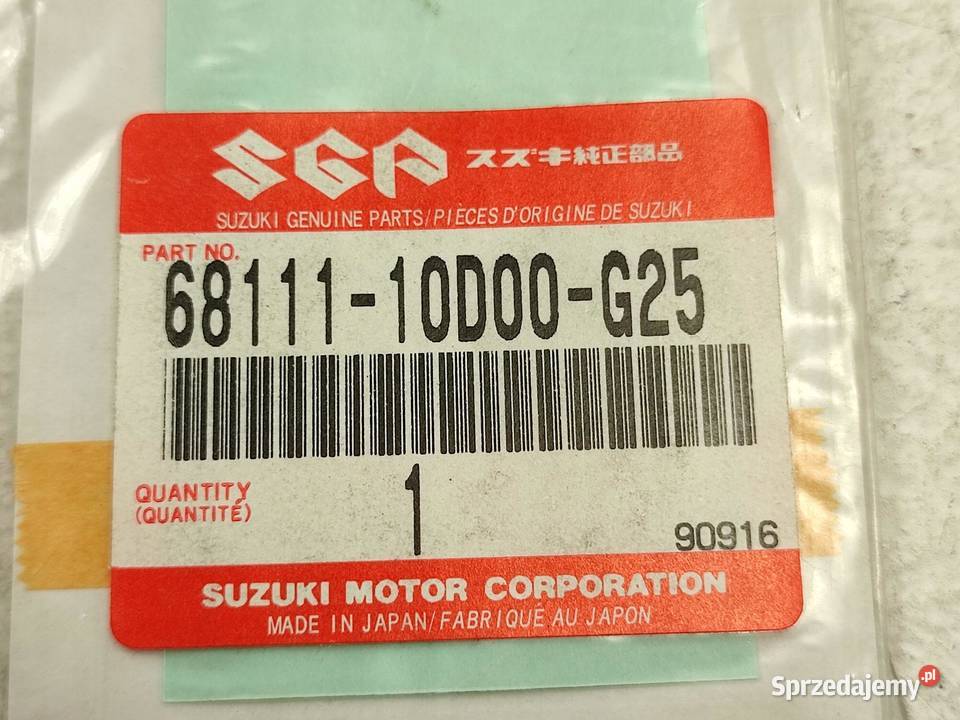 NAKLEJKA SUZUKI NA BAK SUZUKI GSF400 BANDIT 1993 Emblematy sprzedam