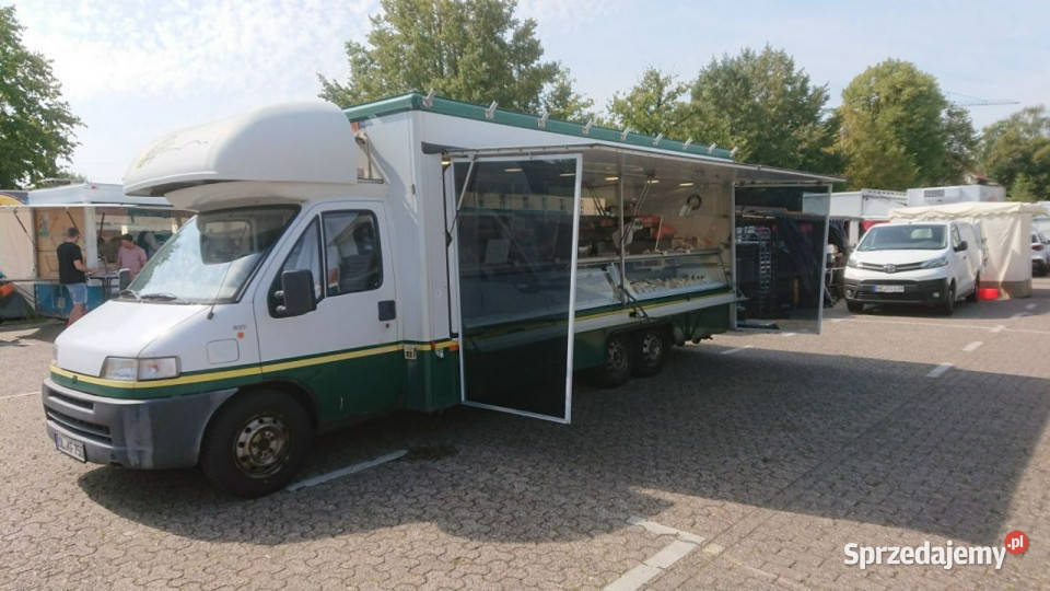 Fiat Ducato Autosklep mięso Gastronomiczny Food Truck Foodtruck sklep bar …