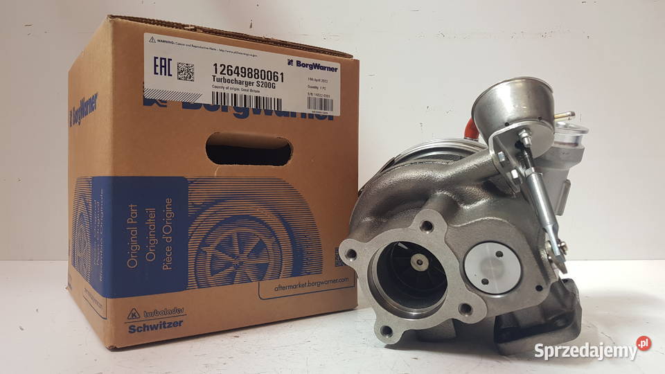 Nowa turbosprężarka BorgWarner KKK 12649880061 Siedlce