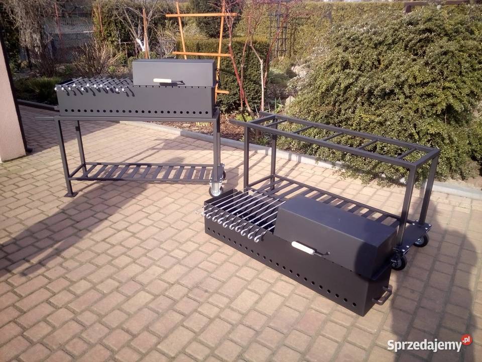 grill na szaszłyki szampury szampur blacha 5 mm Damasławek