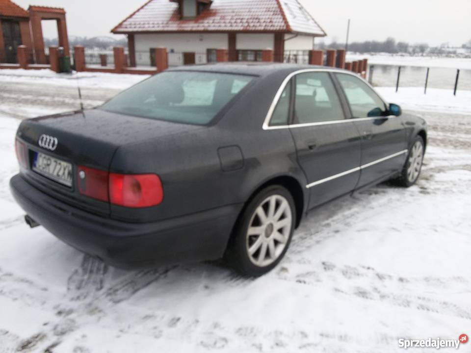 Audi A8 D2 25tdi Manual 6 biegów 1998r kujawsko-pomorskie Grudziądz