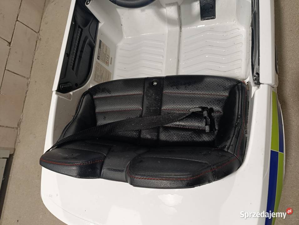 Samochód elektryczny Policja dziecięcy 2 osoby Suwałki