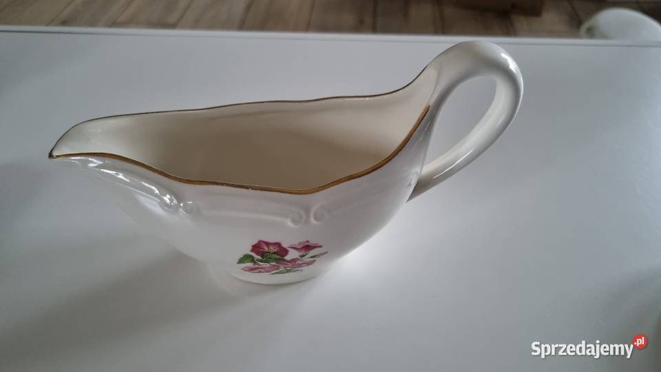 Sosjerka Porcelana Francuska Gien Vintage Porcelana i szkło sprzedam