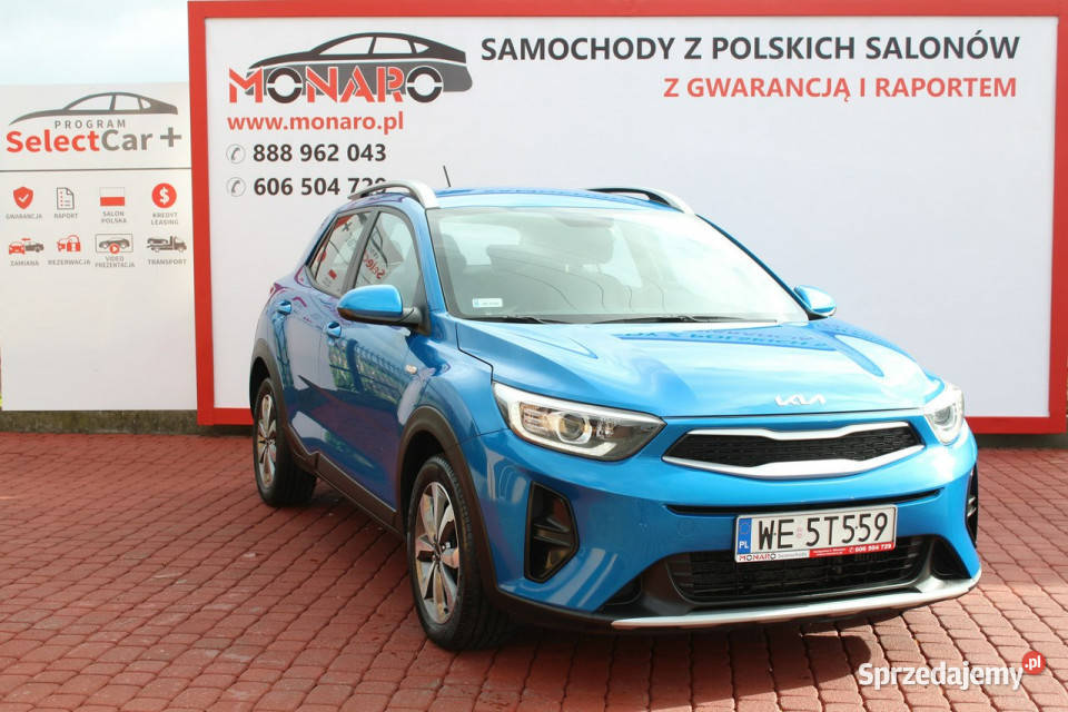Kia Stonic 10 TGDi Salon Polska Serwis ASO ABS Włocławek