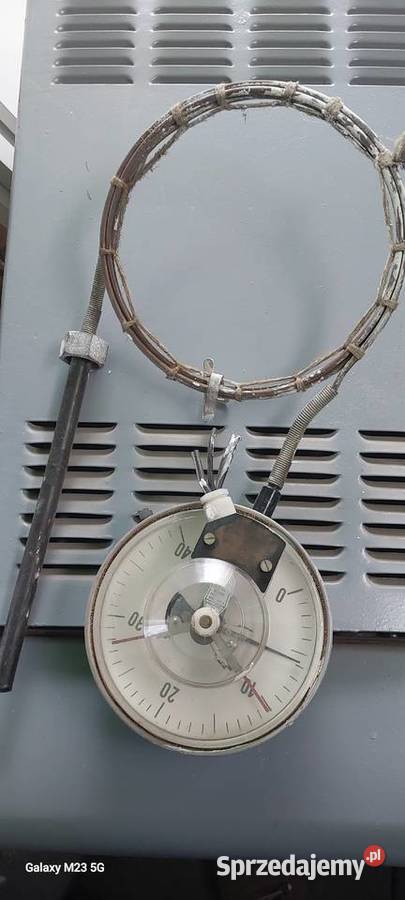 Termometr zegarowy PRL 220380V