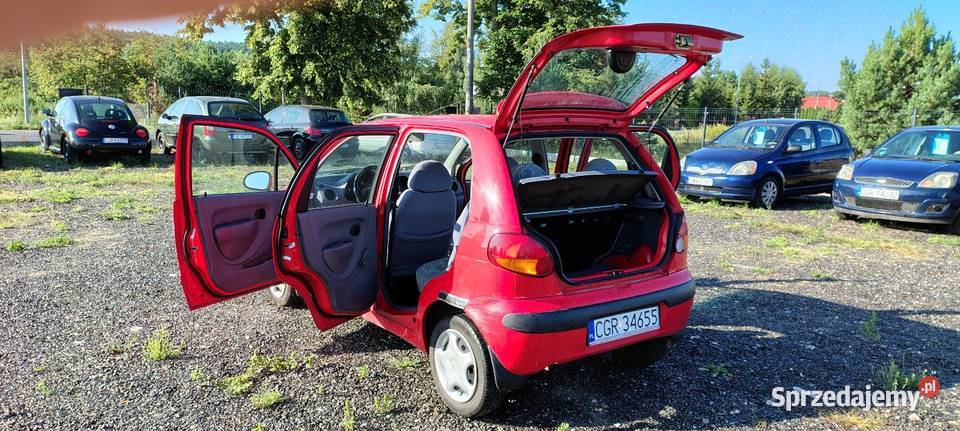 Daewoo Matiz 1 użytkownik Nowości Przebieg 79900 51KM