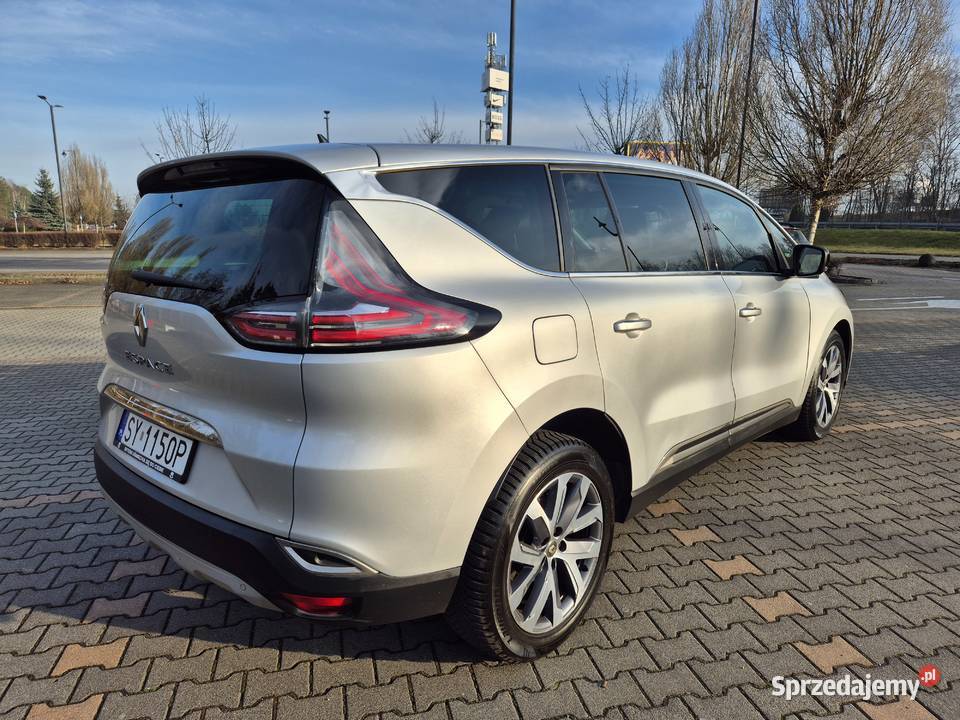 Renault Espace 16 dCi 160 2018 skóra el klapa lakier metallic Bytom