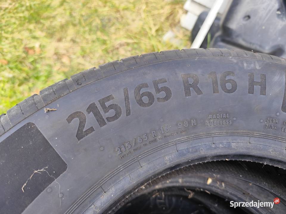 Opony Continental EcoContact 6 21565 R16 używane Opony lubelskie Kraśnik