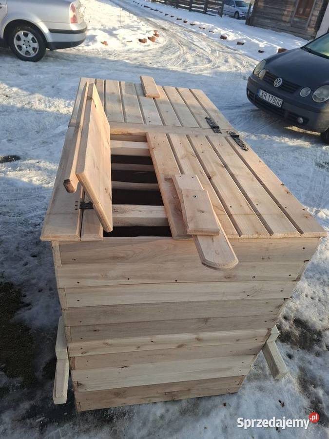 Wędzarka olchowaduża na zawiasach