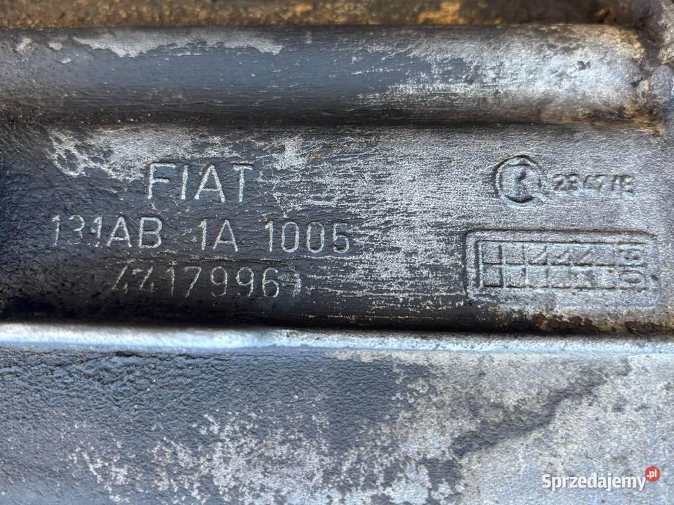 Skrzynia biegów FIAT 131 132 Argenta 131AB 1A osobowe