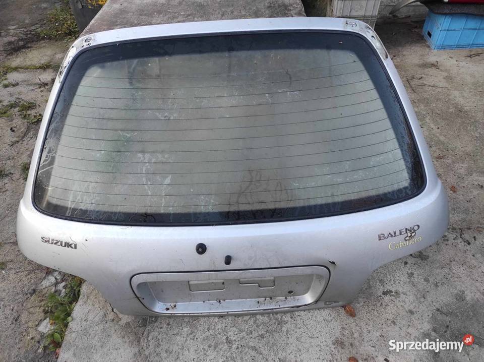Suzuki Baleno 97 3D szyba klapy tył zachodniopomorskie Dębno