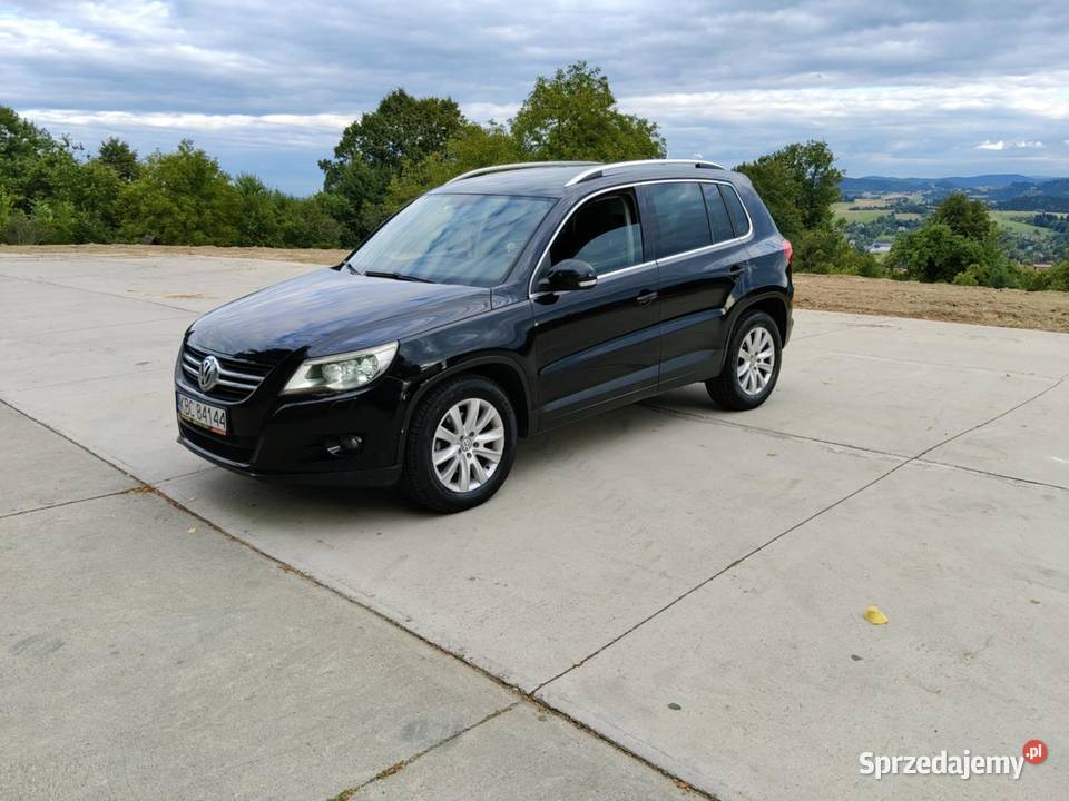 VOLKSWAGEN TIGUAN 20 TDI NAPĘD 4X4 BOGATA Tiguan małopolskie Nowy Sącz