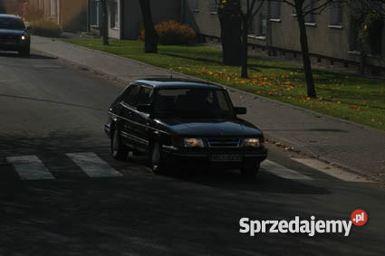Saab 900 turbo 8v wyjątkowe czerwone wnętrze pię Warszawa