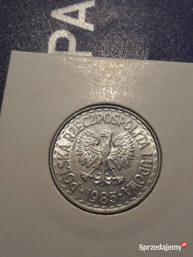 1 złoty 1985 r 9 około mennicze Konin sprzedam