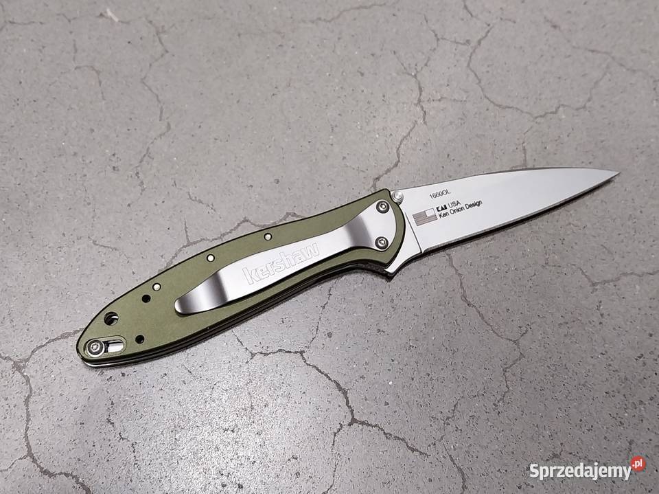 Nóż składany Kershaw Leek 1660OL 522028 Przecena Czeladź