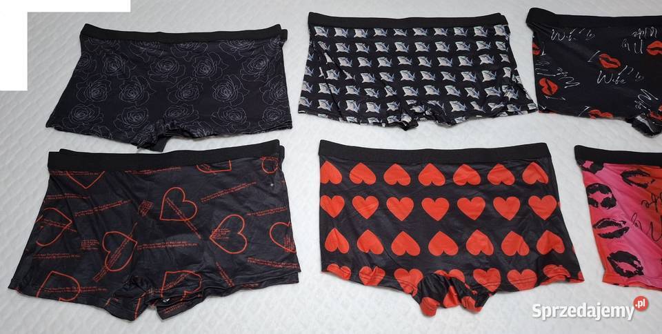 Bokserki męskie majtki bielizna męska kolorowe Bielizna śląskie Czeladź