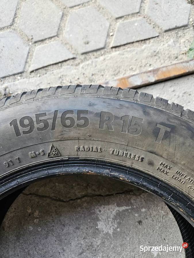 2x Continental AllSeasonContact 19565R15 Dobre Miasto sprzedam