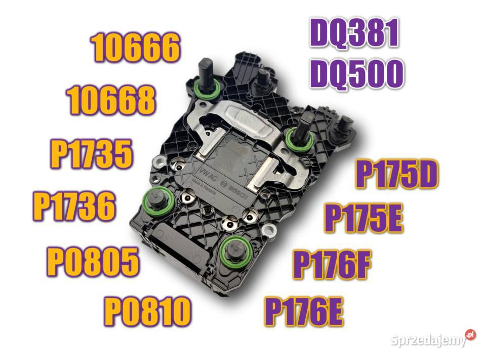 Naprawa DSG P1735 P1736 0GC300042G 0GC927711G usługa