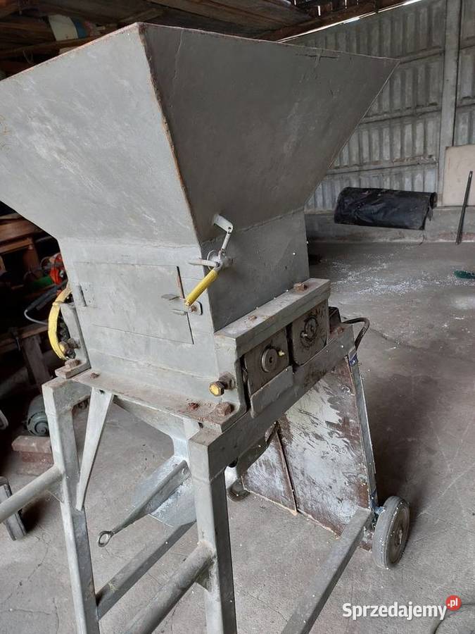 Gniotownik śrutownik walcowy sprzedam