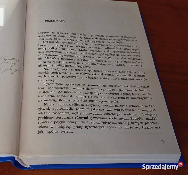 Cybernetyka społeczna Józef Kossecki twarda 1975 tradycyjny podręcznik Gdańsk