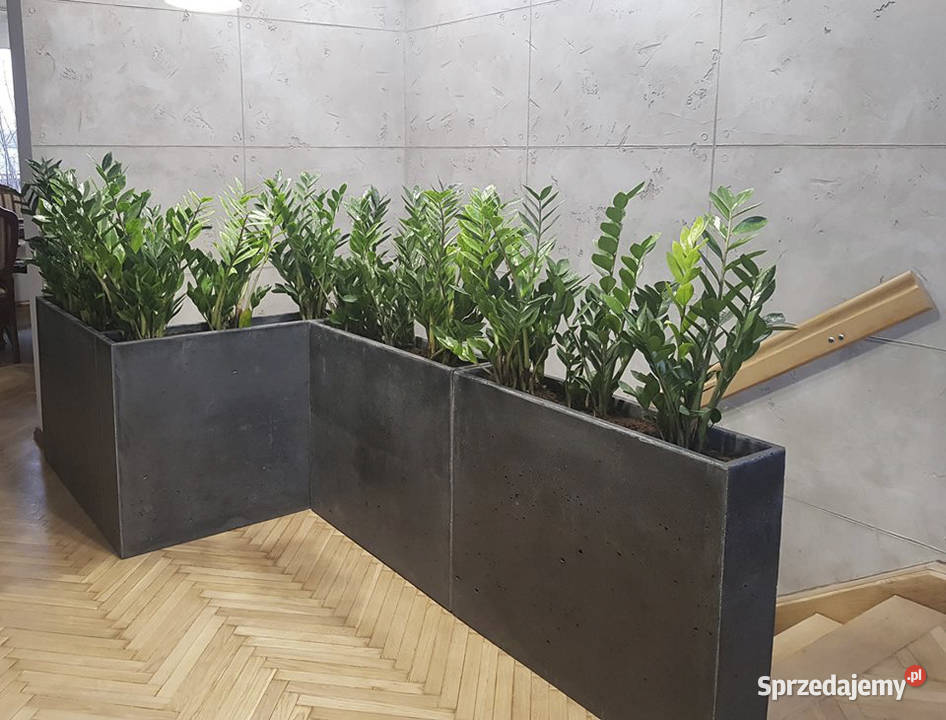 Donica betonowa Slim 90x20x70 Donice betonowe Rawicz