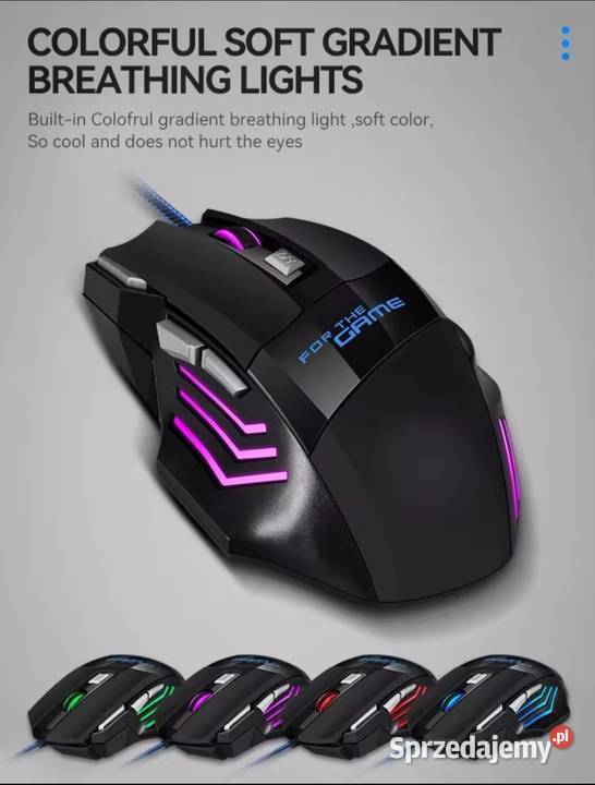 Mysz gamingowa PC laptop do gier łódzkie