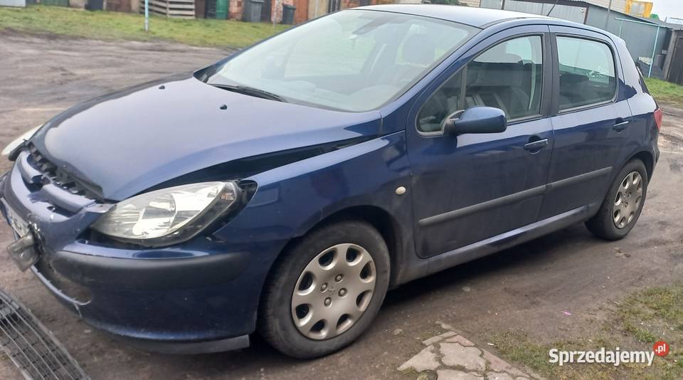 Peugeot 307 16 hdi 2004 r poduszka powietrzna wielkopolskie Wszembórz