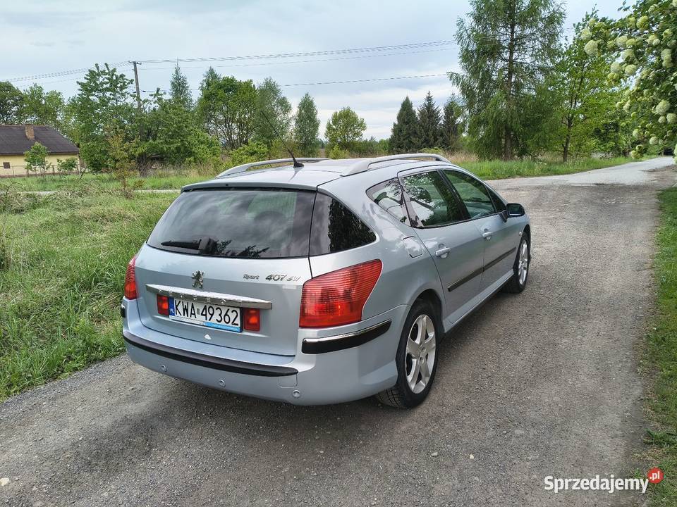 Peugeot 407 SW kombi 22 16v LPG 2006r automat 226000km Alwernia