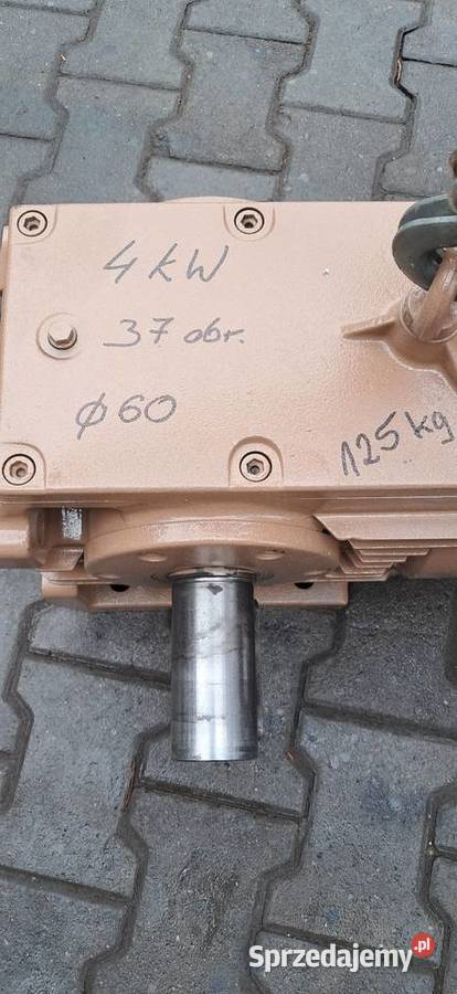 Motoreduktor 4 kW 37 obr Leszno