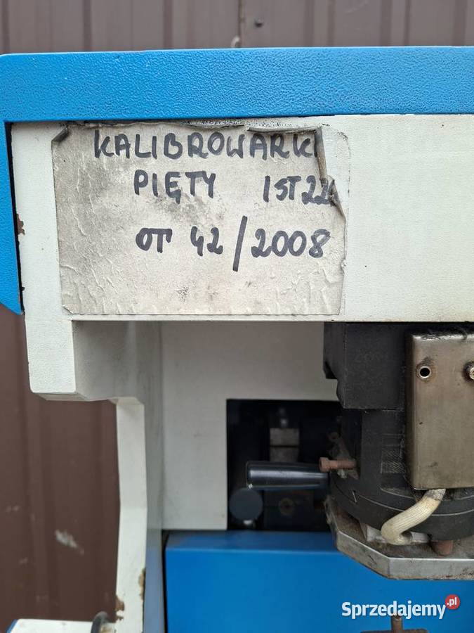 Kalibrowarka Pięt maszyna obuwnicza