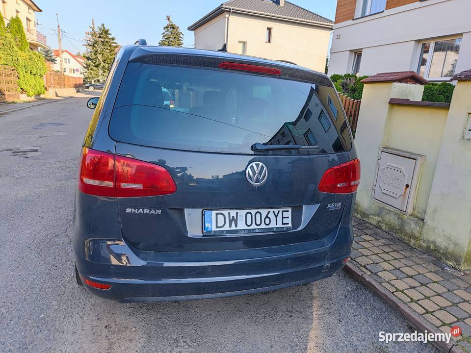VW Sharan 20tdi 177 2013r kamera cofania diesel mazowieckie Mława