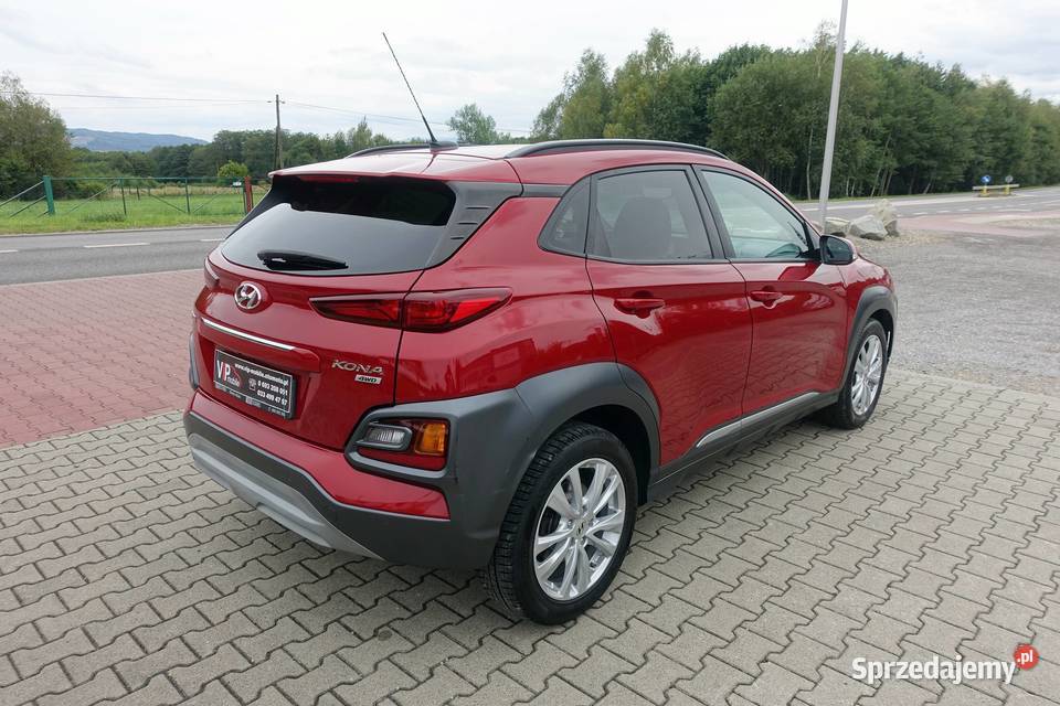 Hyundai Kona 16T 177 4X4 Automat Nawigacja 1591cm3 Buczkowice