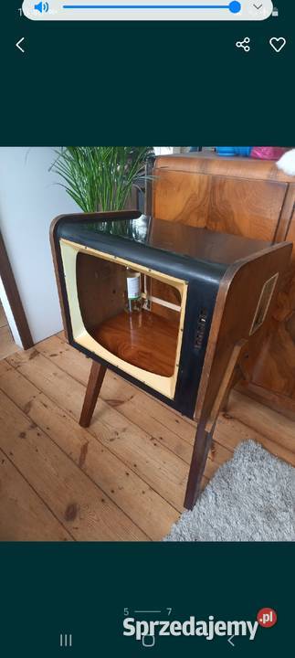 barek prl tv retro antyk na nozkach vintage sprzedam