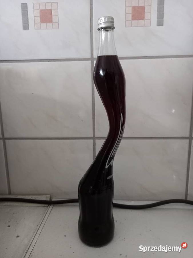 Butelka gięta unikatowa COCACOLI Tarnowskie Góry