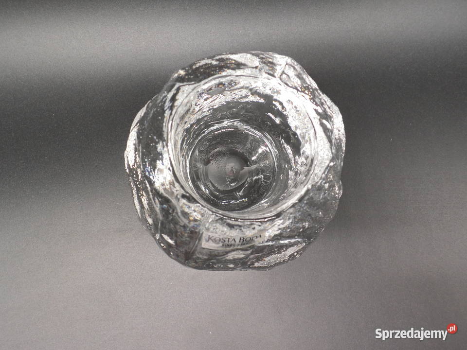 Świecznik KOSTA BODA Snowball Projekt Ann Wrff Raszków