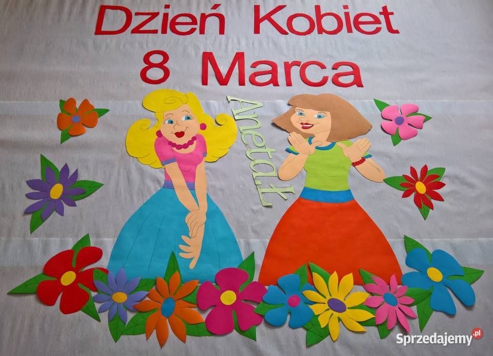 Dekoracje na Dzień Kobiet z brystolu 504 102 444 Garwolin sprzedam