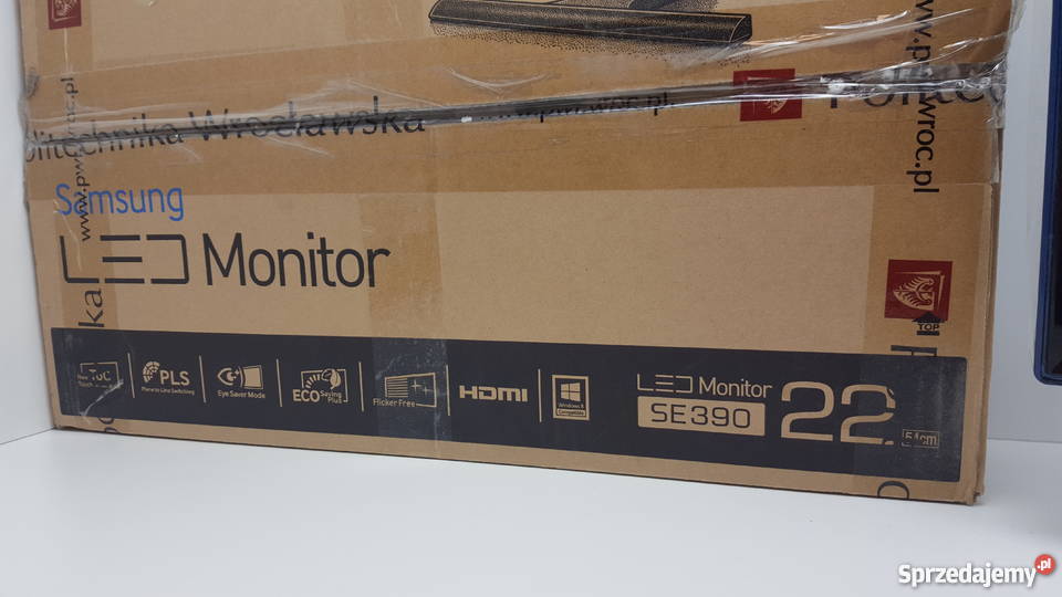 Monitor SAMSUNG LED 22 cale SE390 Wrocław Rynek HDMI  dolnośląskie sprzedam