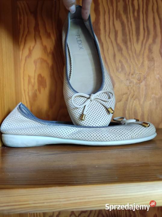 Baleriny Flexx balerinki półbuty sandały ażurowe 26.2cm Kielce