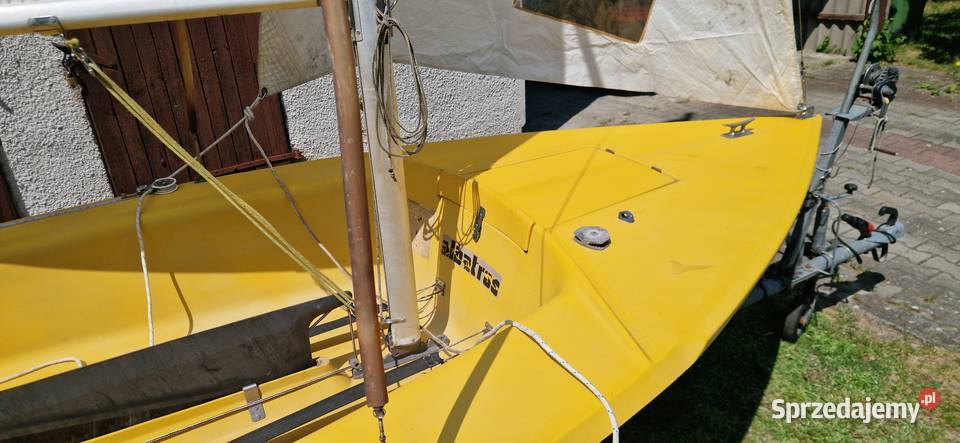 Żaglówka łódź żaglowa Albatros 435 Kurzętnik
