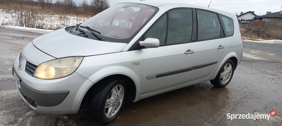 Renault Grande Scenic II 19 dci 7 osobowy nieuszkodzony Skaryszew