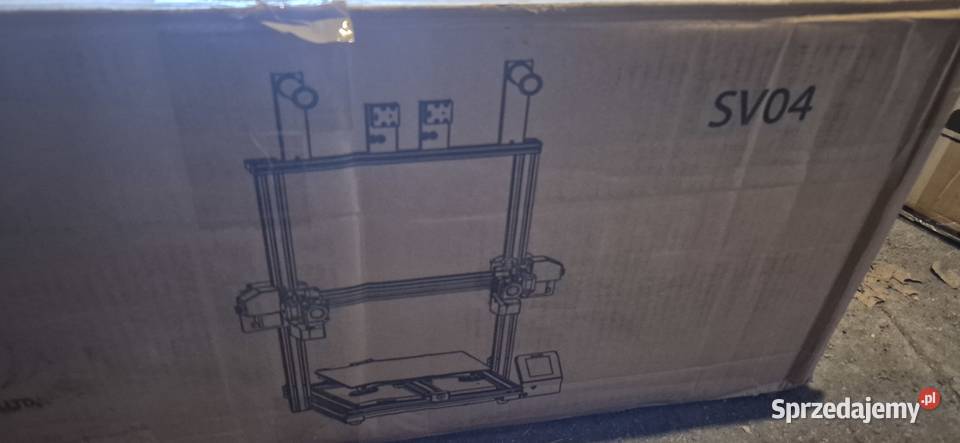 Nowa drukarka 3d sv04 łódzkie sprzedam